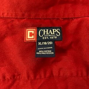 Chaps button down shirt